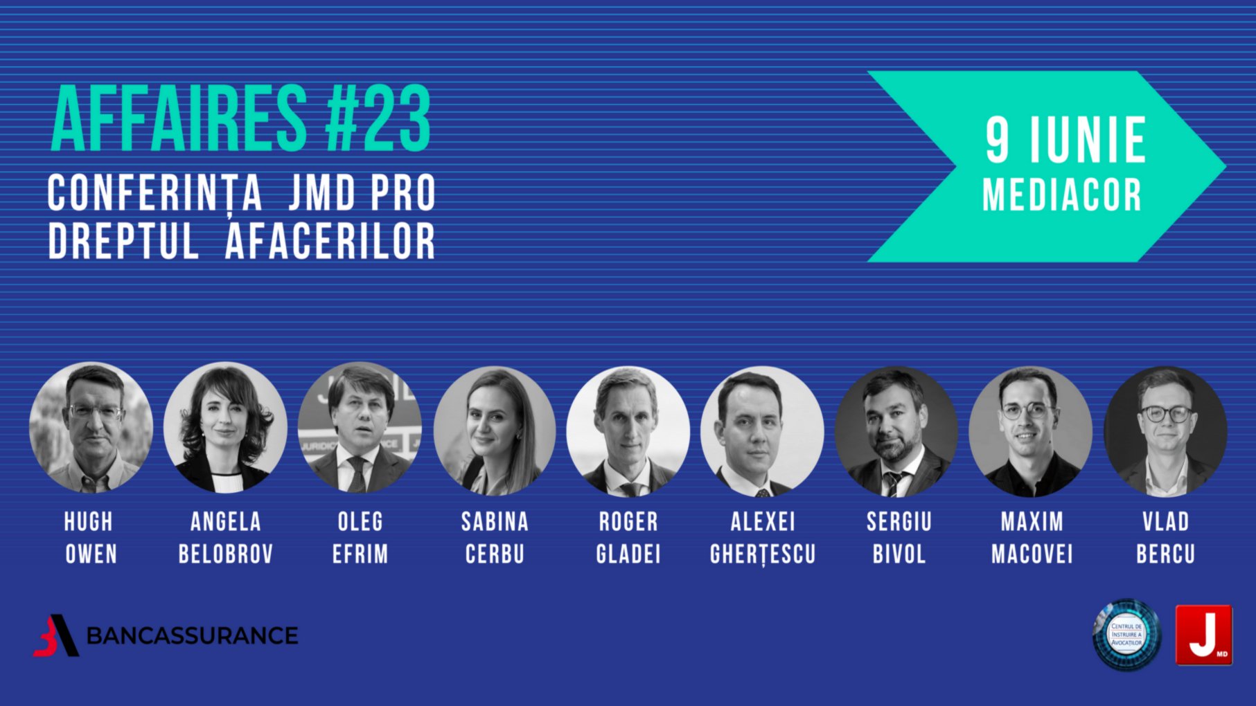 Affaires #23 – JMD PRO: Conferință dedicată dreptului afacerilor