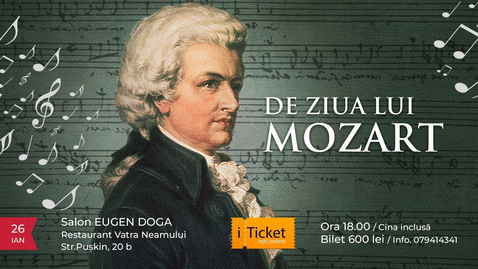 DE ZIUA LUI MOZART 26.01.2020  