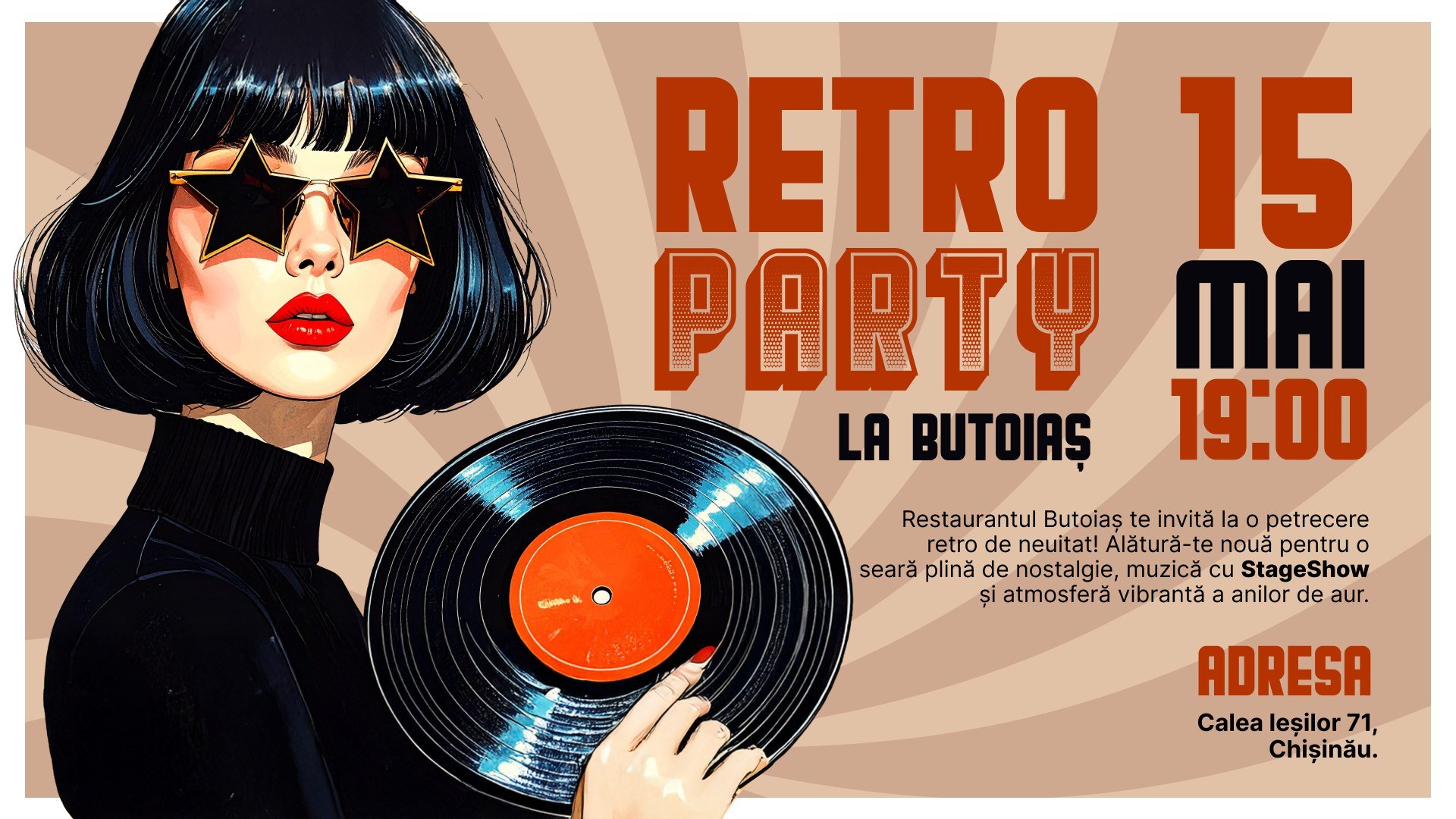 Retro Party! La Butoiaș Mai 2025