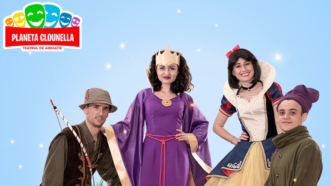 Alba ca Zăpada - Spectacol Interactiv de Animatie pentru copii | FEBRUARIE 2023 | 11-00 | +4