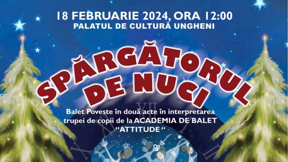 Balet - Spărgătorul de nuci - Academia de balet ATTITUDE  (Ungheni)