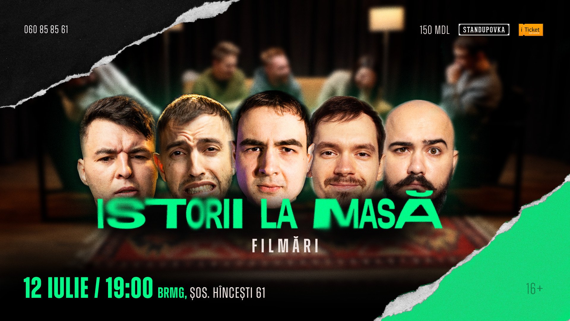 Istorii la Masă - Filmări 19.00