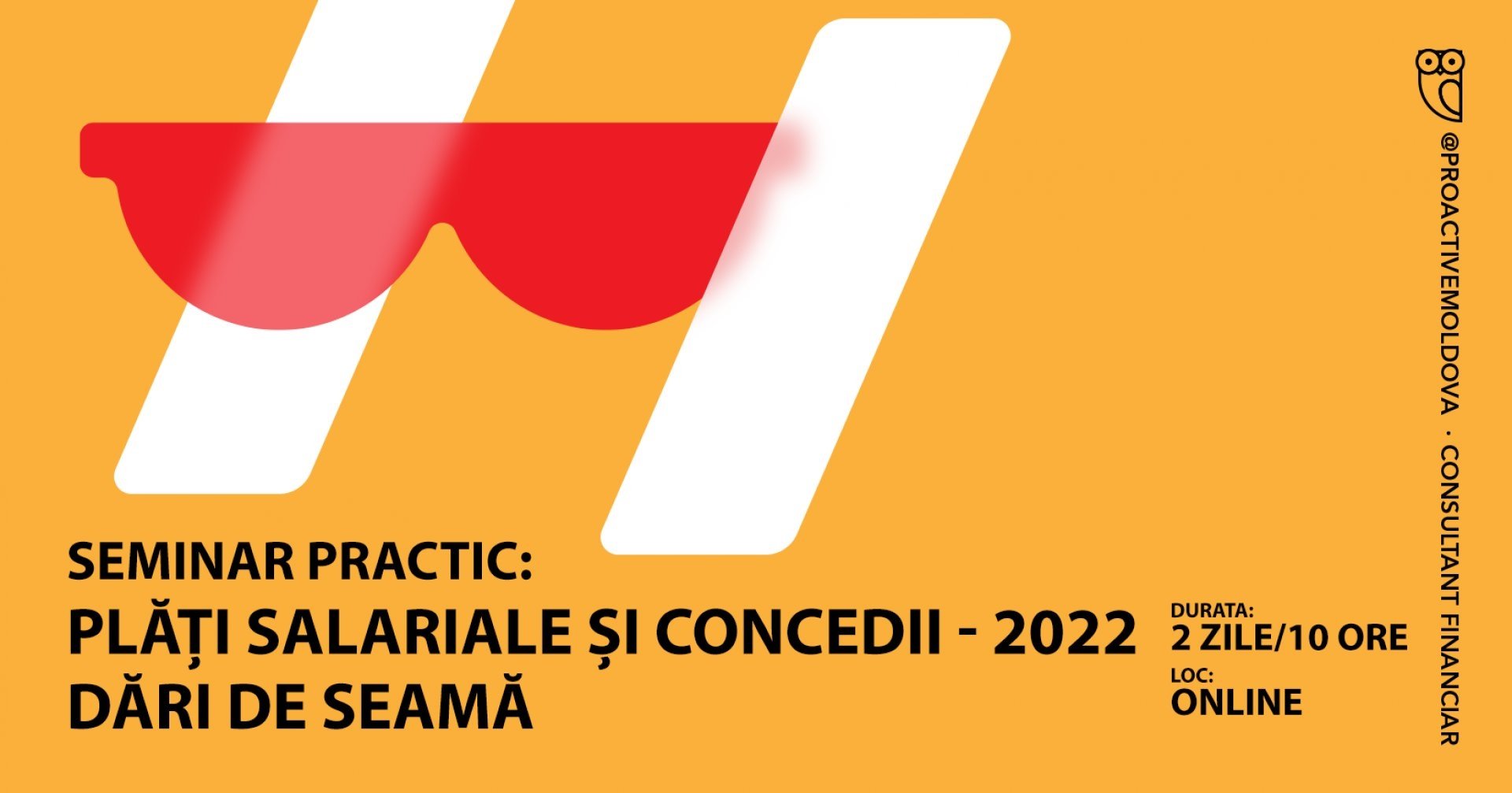 Seminar - Plăți salariale și concedii - 2022. Dări de seamă 