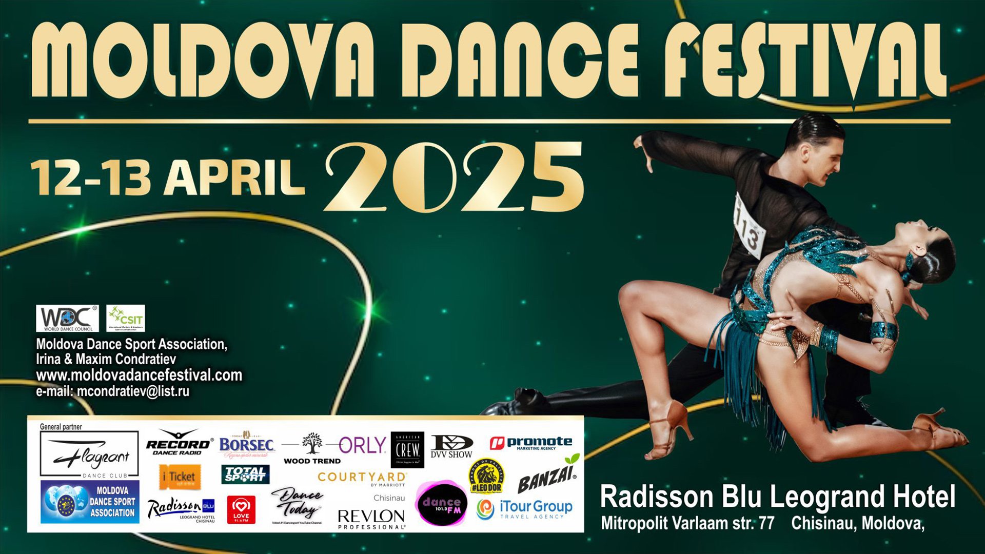 12 Aprilie 12:00-18:00 - Moldova Dance Festival 2025 