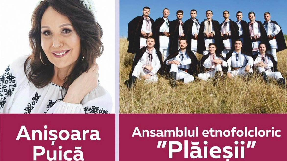 Anișoara Puică și Ansamblul etnofolcloric "Plăieșii" la Ialoveni