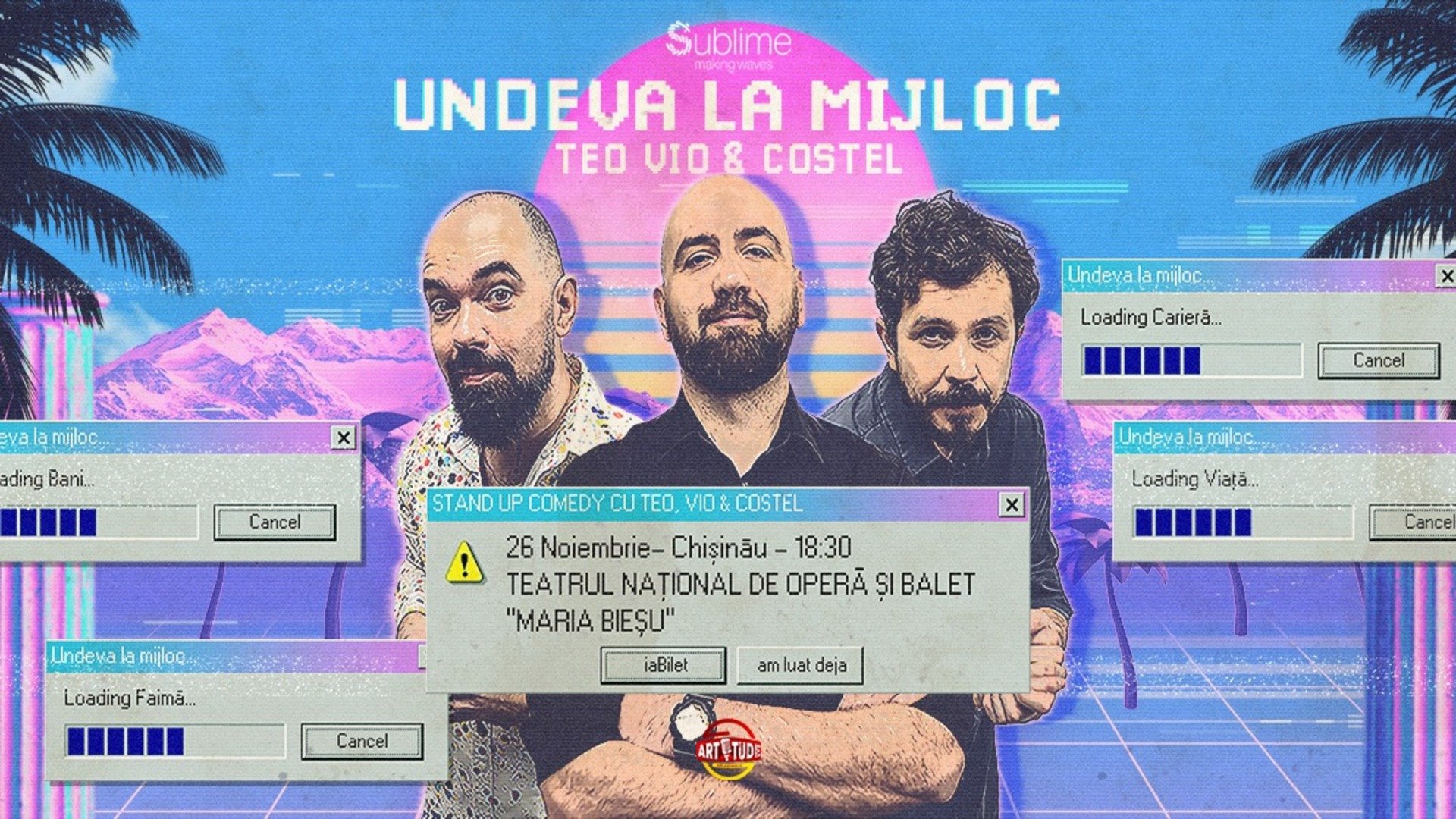 Stand-up Comedy cu Teo, Vio si Costel – 