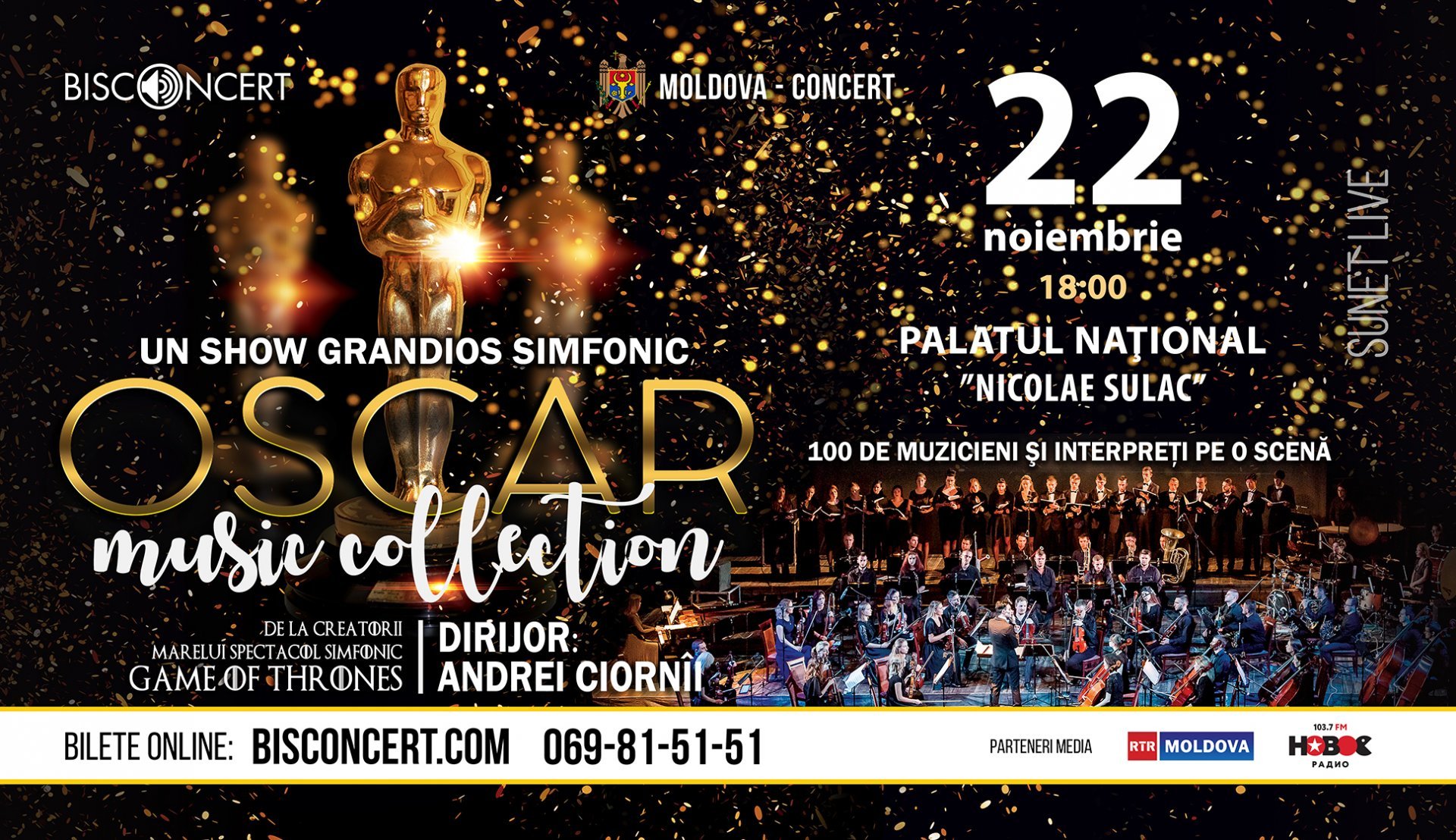 Un Show Grandios Simfonic ”Oscar Music Collection”