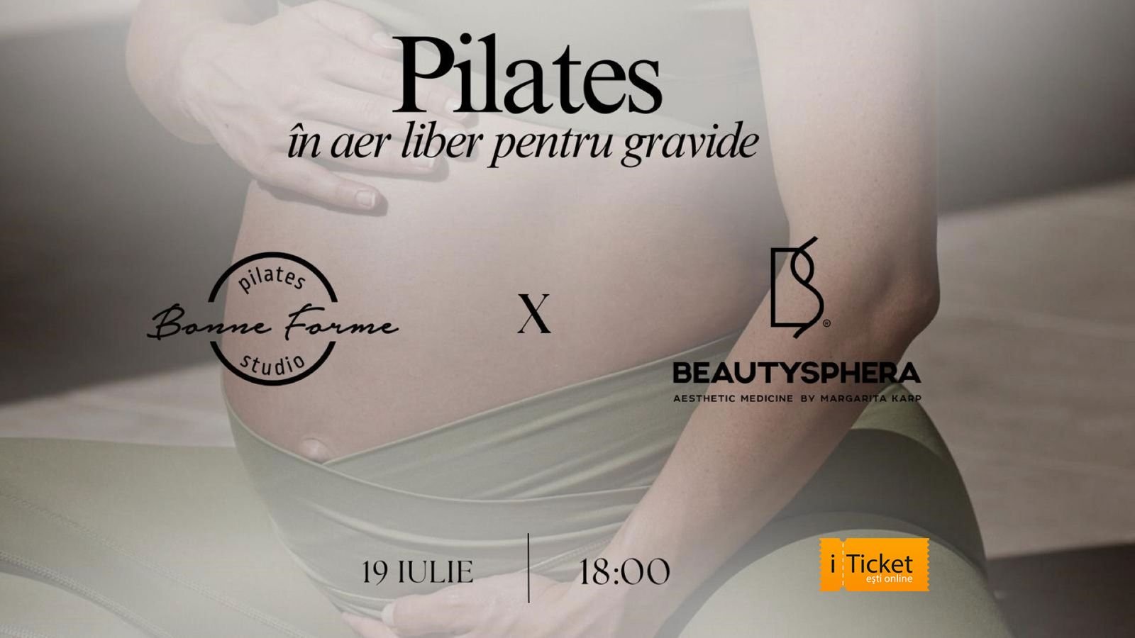 Pilates Bonne Forme organizează Eveniment în aer liber - Pilates and Pregnancy