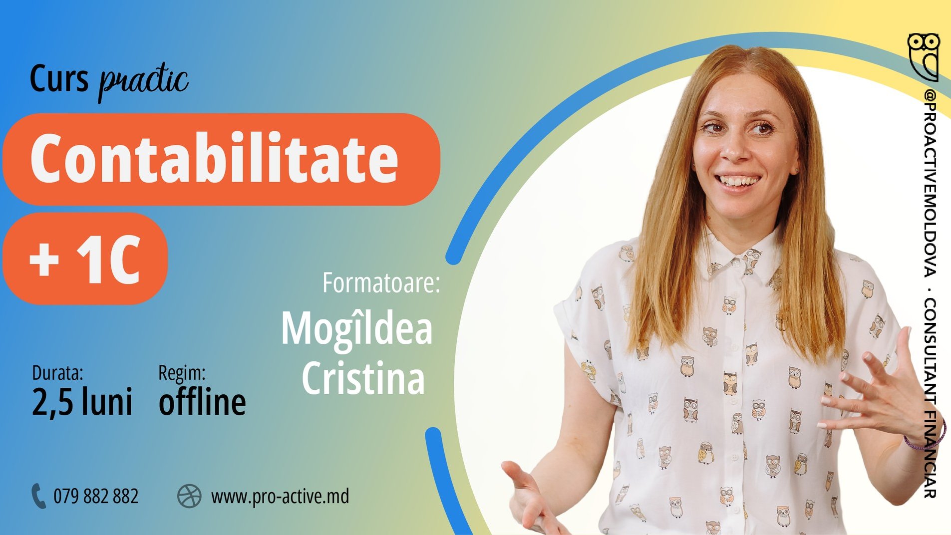 Curs practic Contabilitate + 1C (fizic integral) Ediția 20 Martie 2023