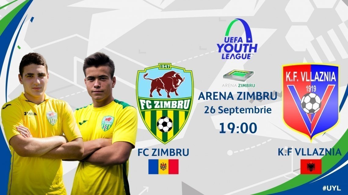 FC Zimbru  -  FC Vllaznia (ALBANIA) - Juniori