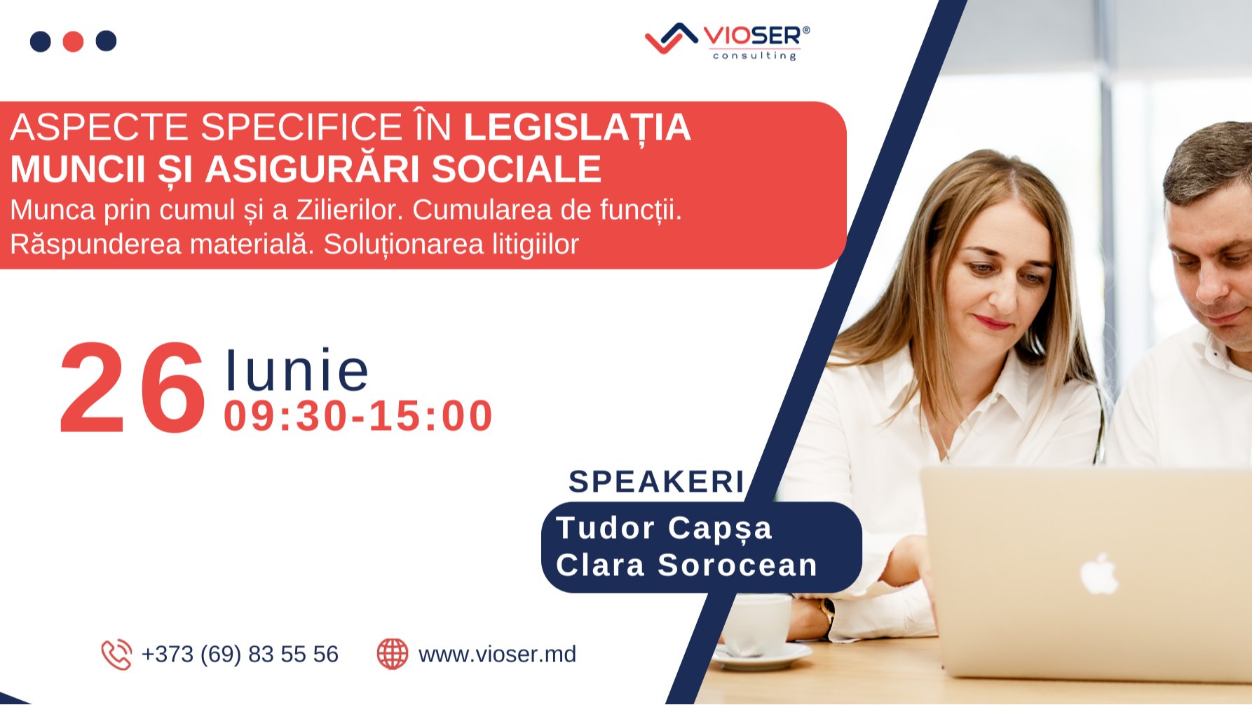 Aspecte specifice în Legislația Muncii și Asigurări Sociale: Munca prin cumul și a Zilierilor. Cumularea de funcții. Răspunderea materială. Soluționarea litigiilor