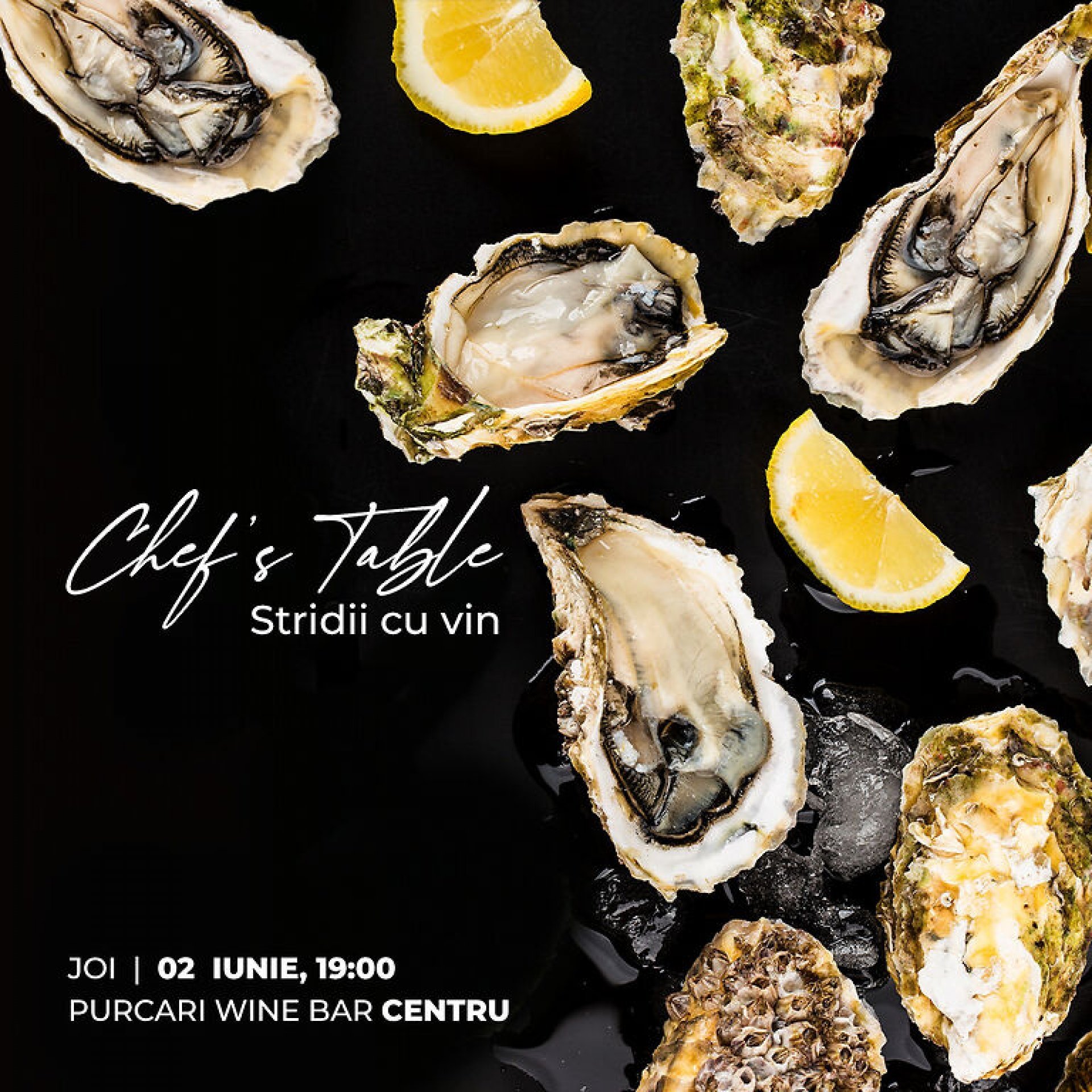 Chef's Table: stridii cu vin