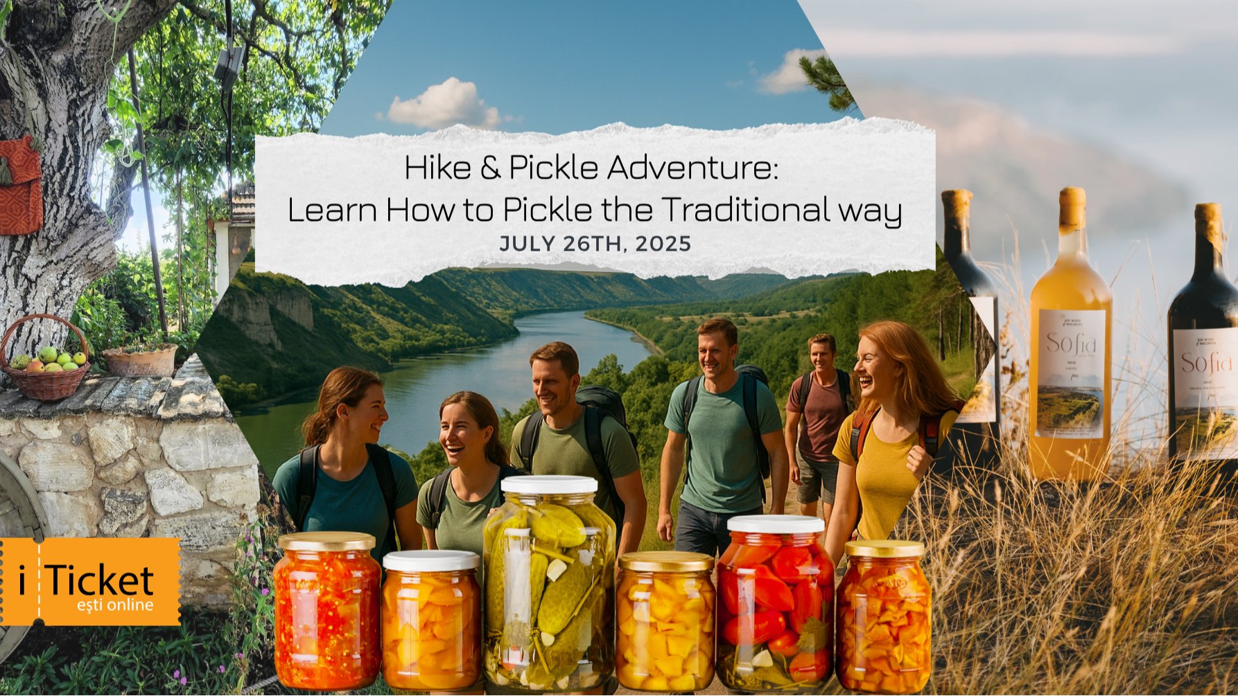 Hiking to Riviera Nistrului - Learn How to Pickle the Traditional Way