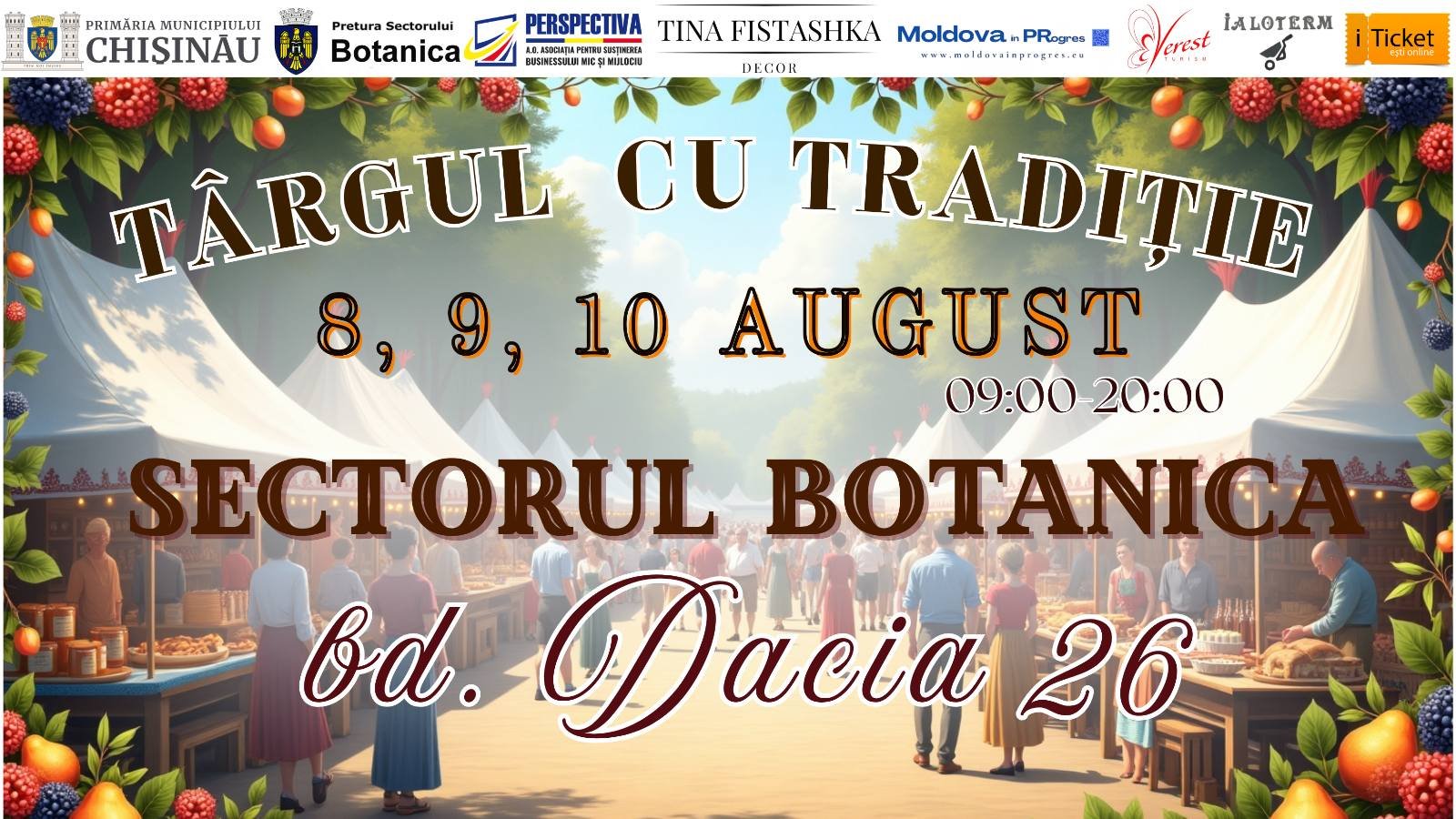 Târgul cu Tradiție 8, 9, 10 august