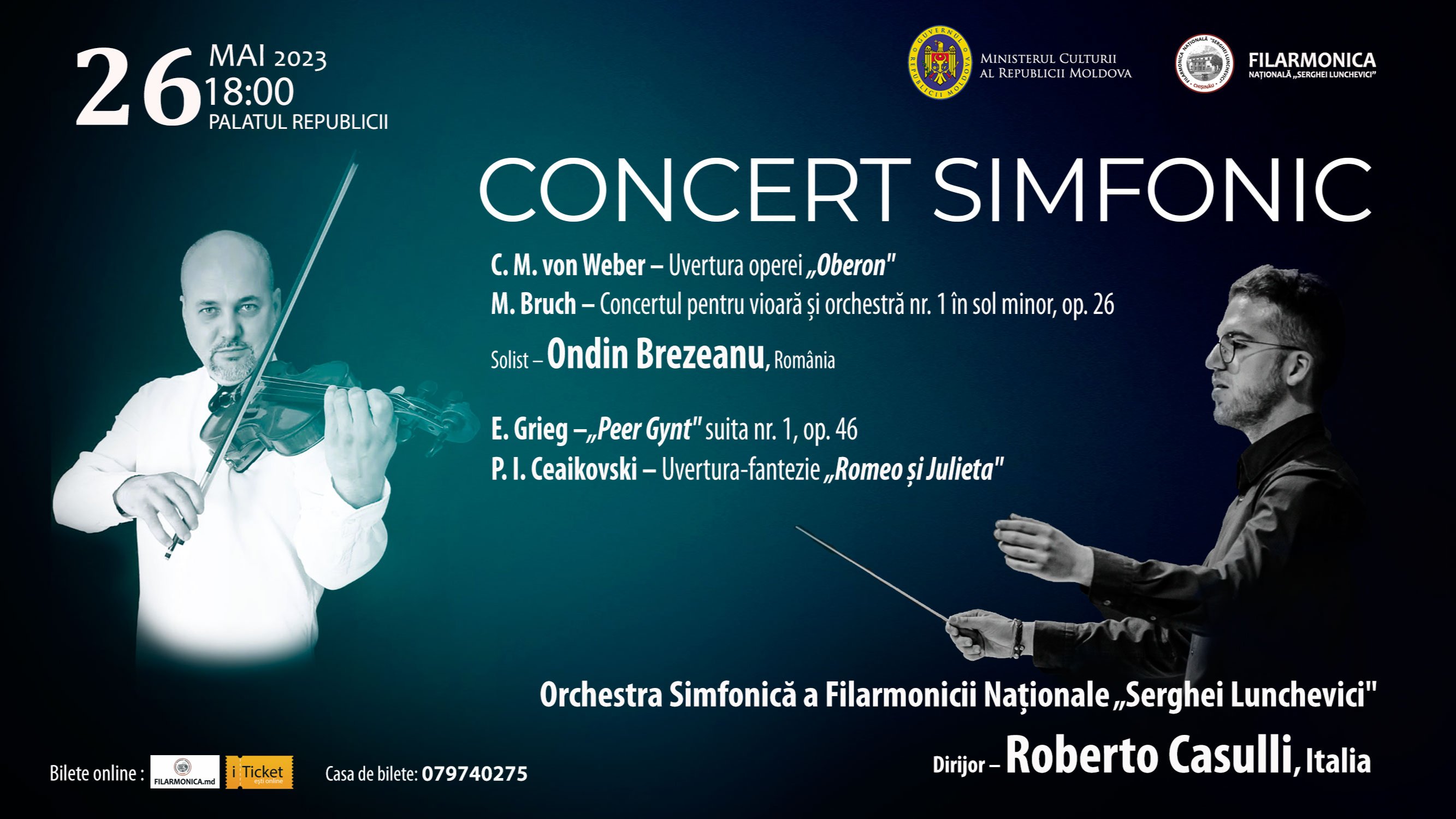 CONCERT SIMFONIC - Dirijor – Roberto Casulli