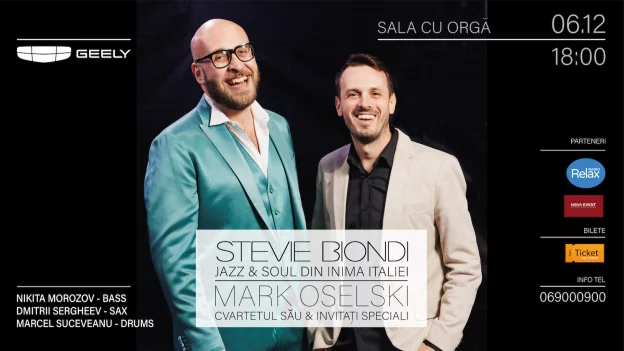 Stevie Biondi & Mark Oselski - Jazz & Soul din inima Italiei