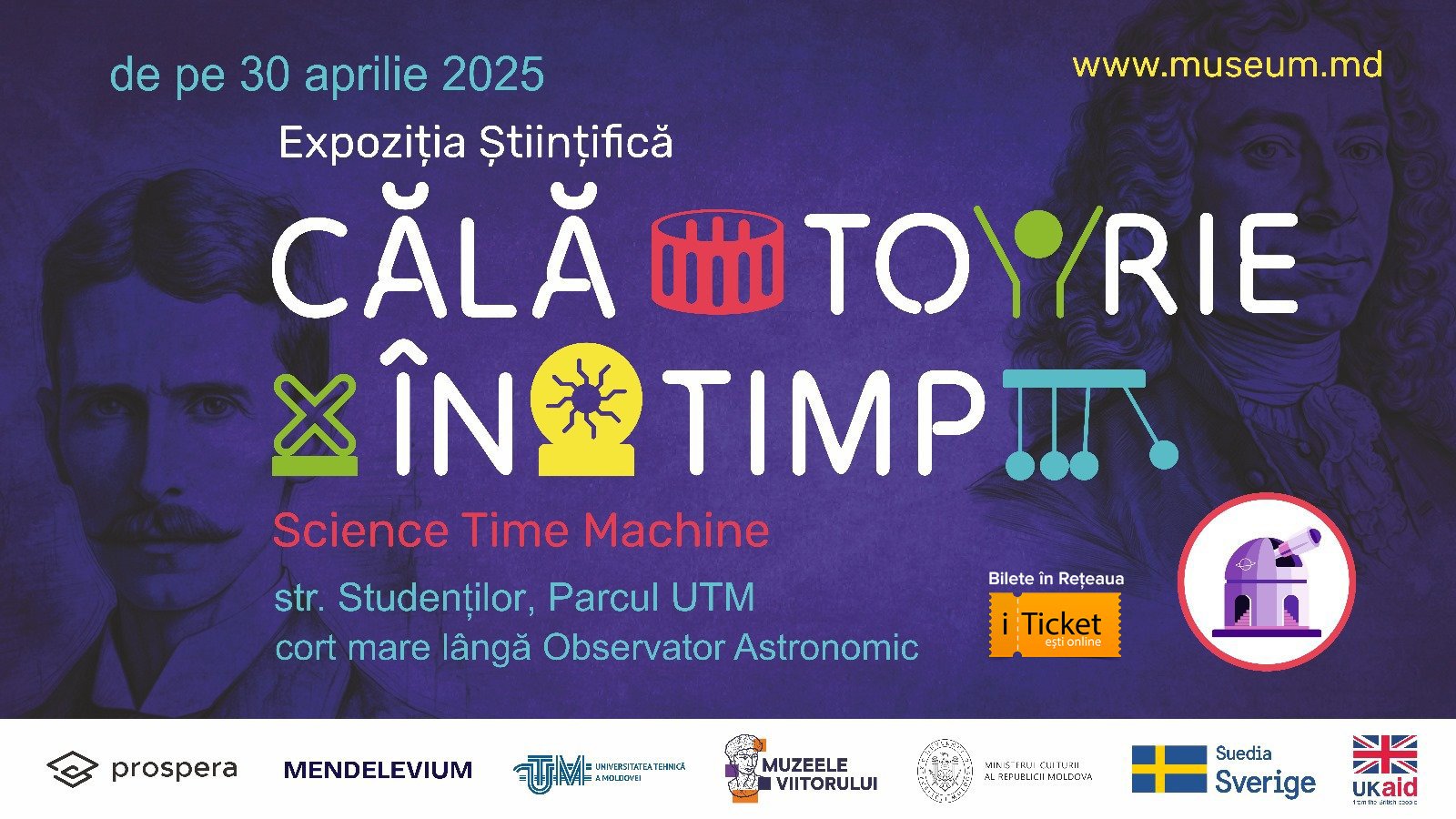 Science Time Machine - Expoziție Științifică | Iunie