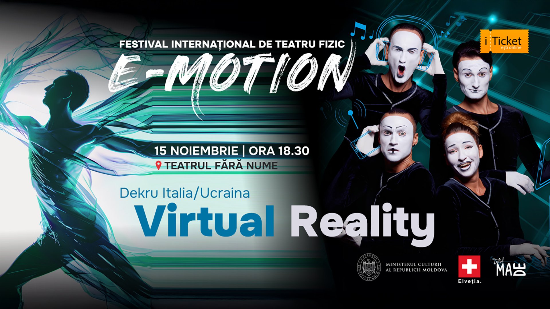 "Virtual Reality"  - a performance by DEKRU company IT/UA