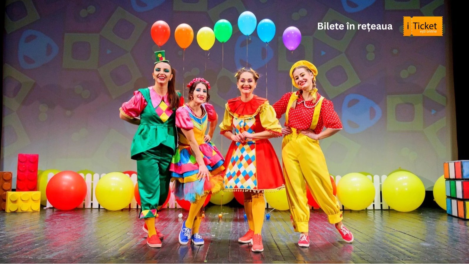 Cutia cu Jocuri Colorate  - Spectacol Interactiv de Animatie pentru Copii | Trupa Planeta Clounella  | 23 AUGUST 2025  