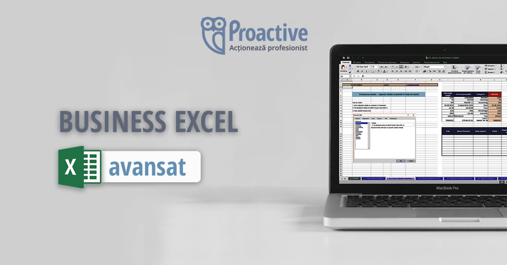 Curs practic  MS EXCEL Avansat