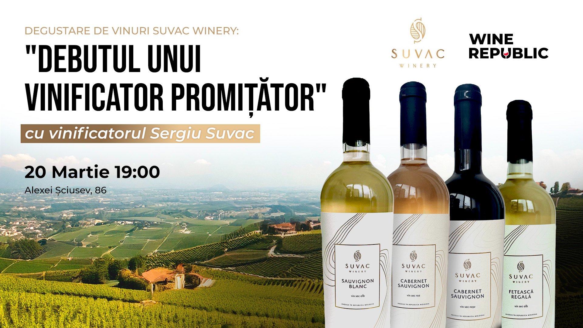 Degustare de vin exclusivă la Wine Republic! 