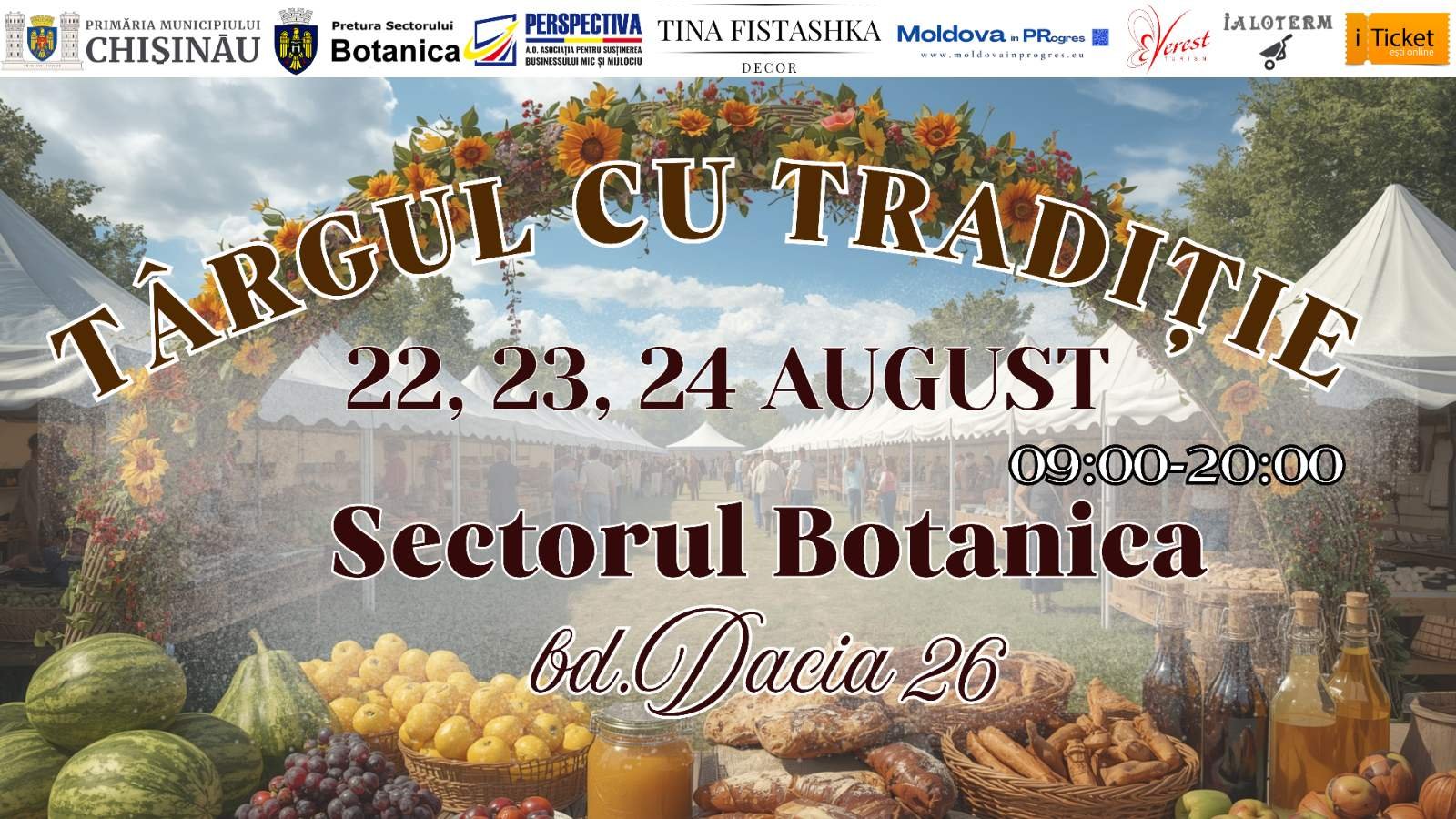 Târgul cu Tradiție  22, 23, 24 august