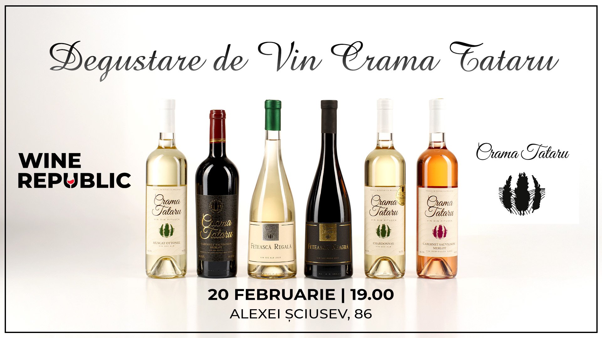 Wine Tasting with Crama Tataru at Wine Republic 