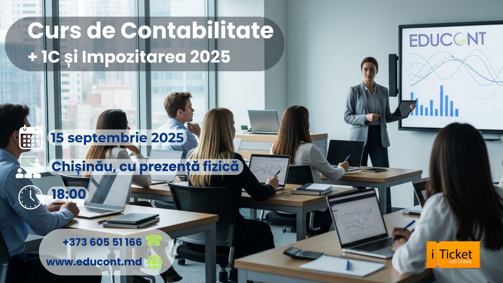 CURS CONTABILITATE + 1C 8.3  din 15 SEPTEMBRIE | FIZIC 