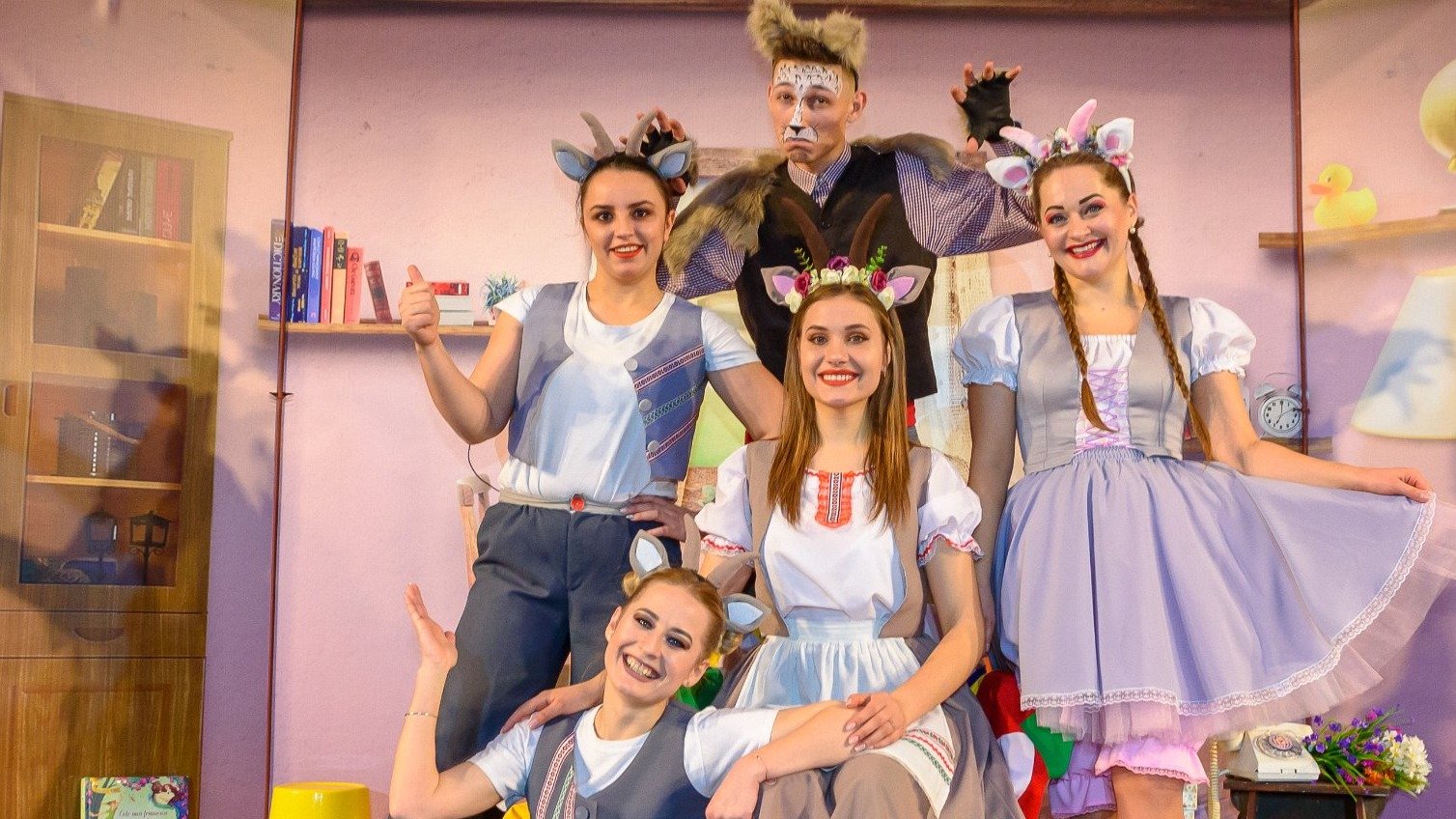 Capra cu Trei Iezi - Spectacol Interactiv de Animatie pentru Copii | 09 MARTIE 2024   