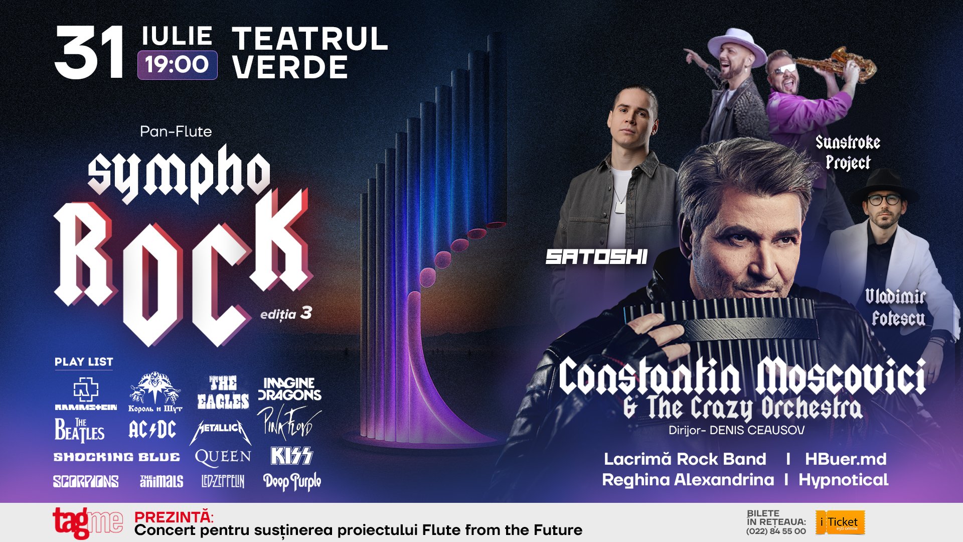 Flute from The Future - Sympho Rock cu Constantin Moscovici