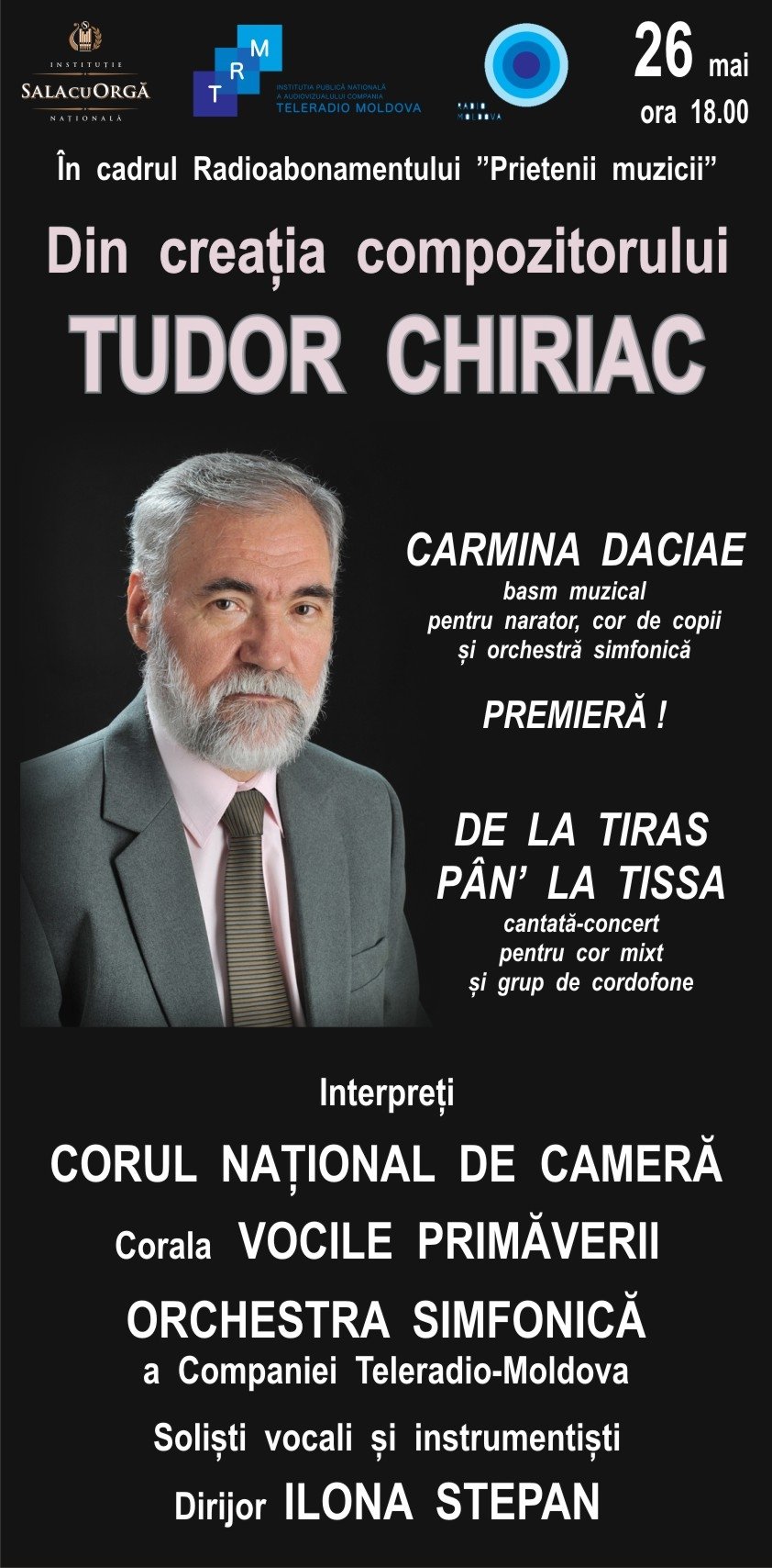 Din creatia compozitorului Tudor Chiriac