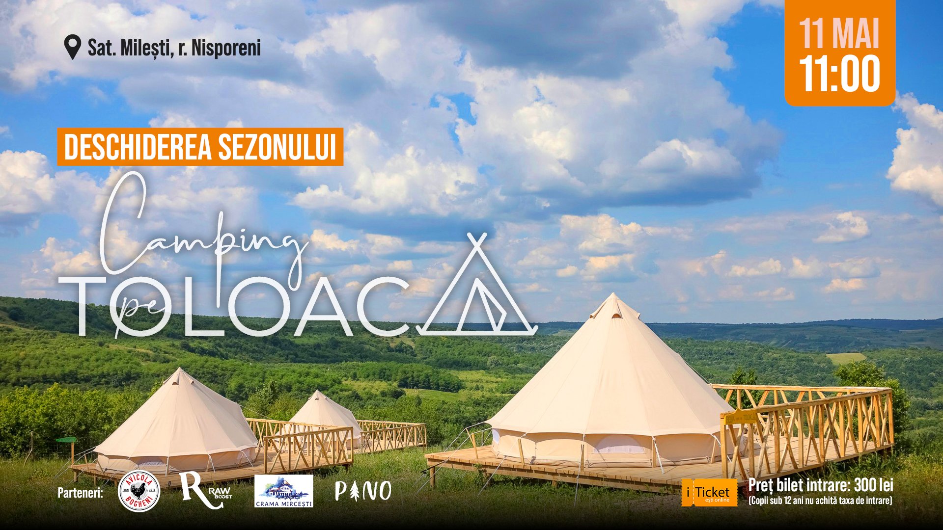 Deschiderea sezonului Camping Pe Toloacă