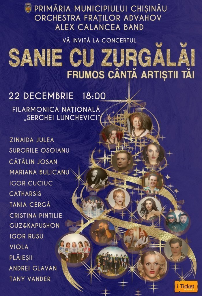 Sanie cu Zurgalai - Frumos canta artistii tai