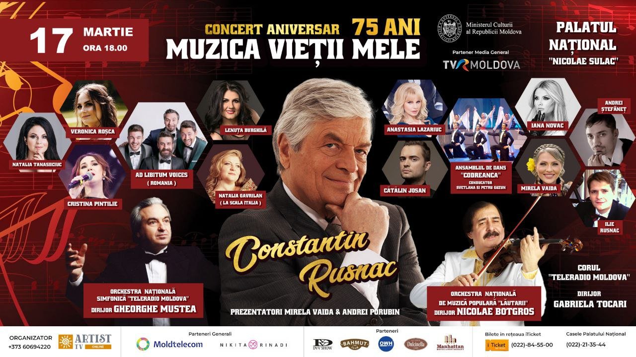 Constantin Rusnac - Muzica vieții mele