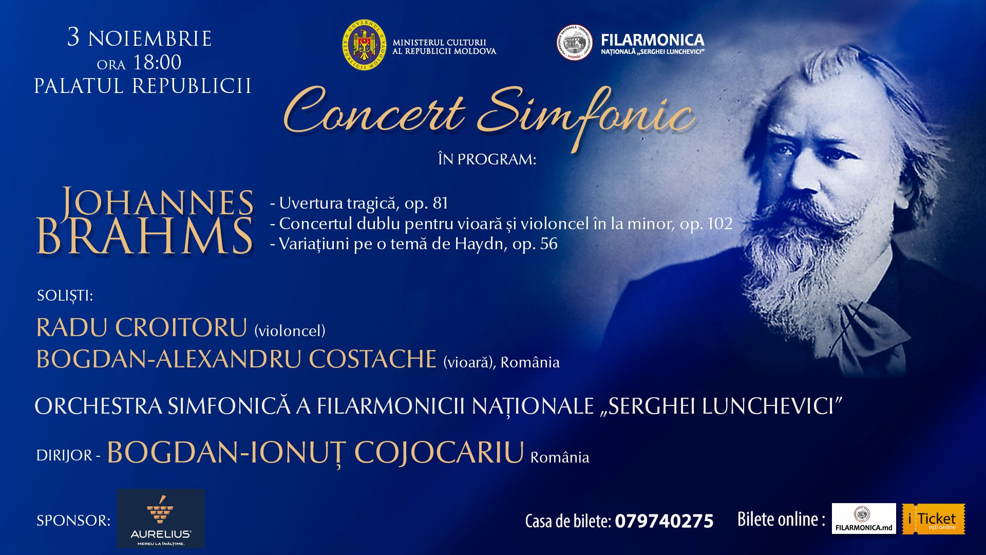 Concert SImfonic - Johannes Brahms