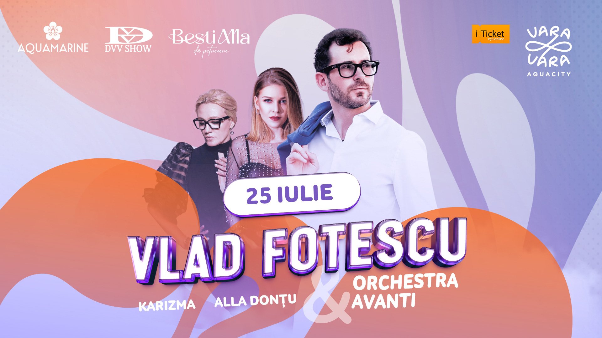 Summer Birthday Party — concert Vlad Fotescu & Avanti Band pe terasa Aquamarine