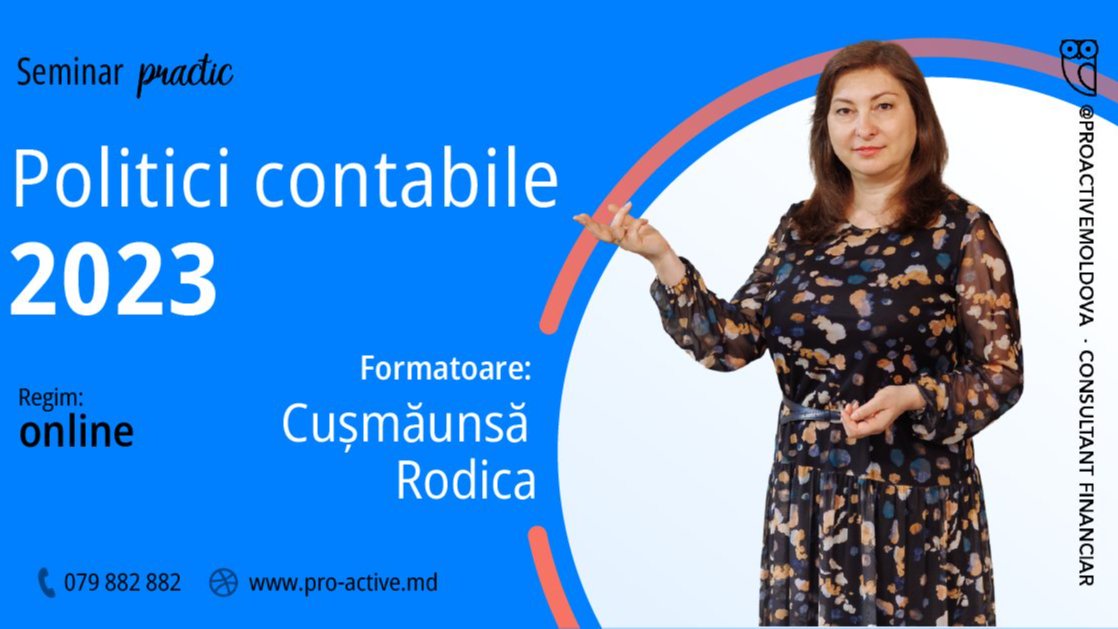 Politici Contabile 2023