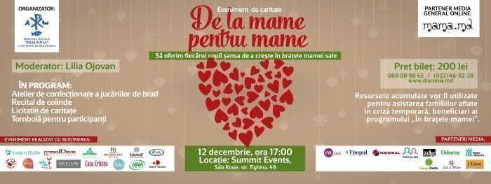 De la mame pentru mame - Eveniment de caritate