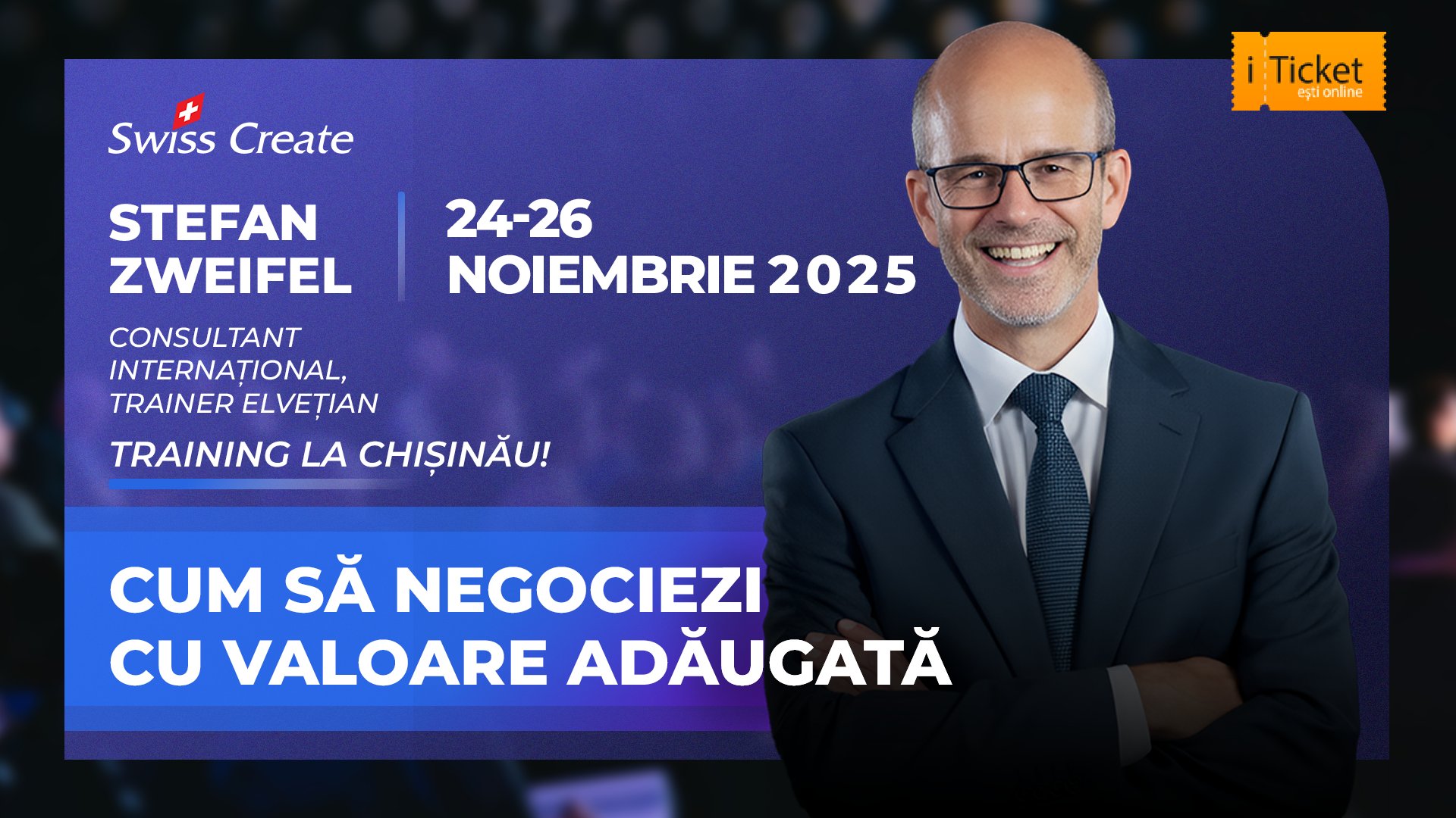 Training: Negocieri cu Valoare Adăugată, 24-26 Noiembrie 2025, Chișinău