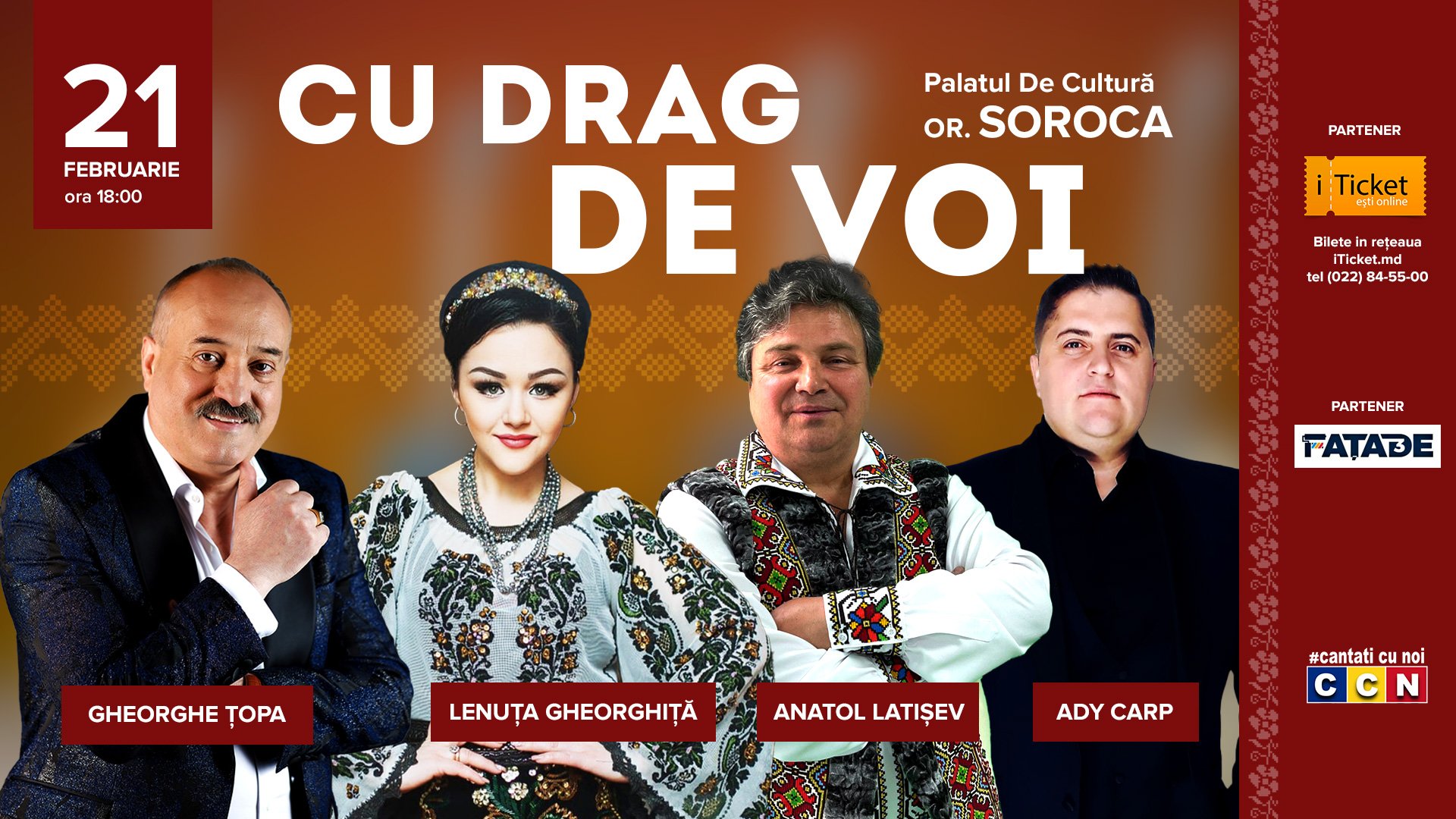 Gheorghe Țopa - Cu drag de voi (Soroca)