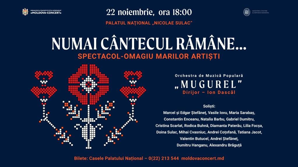 MUGUREL - Numai cantecul ramane...