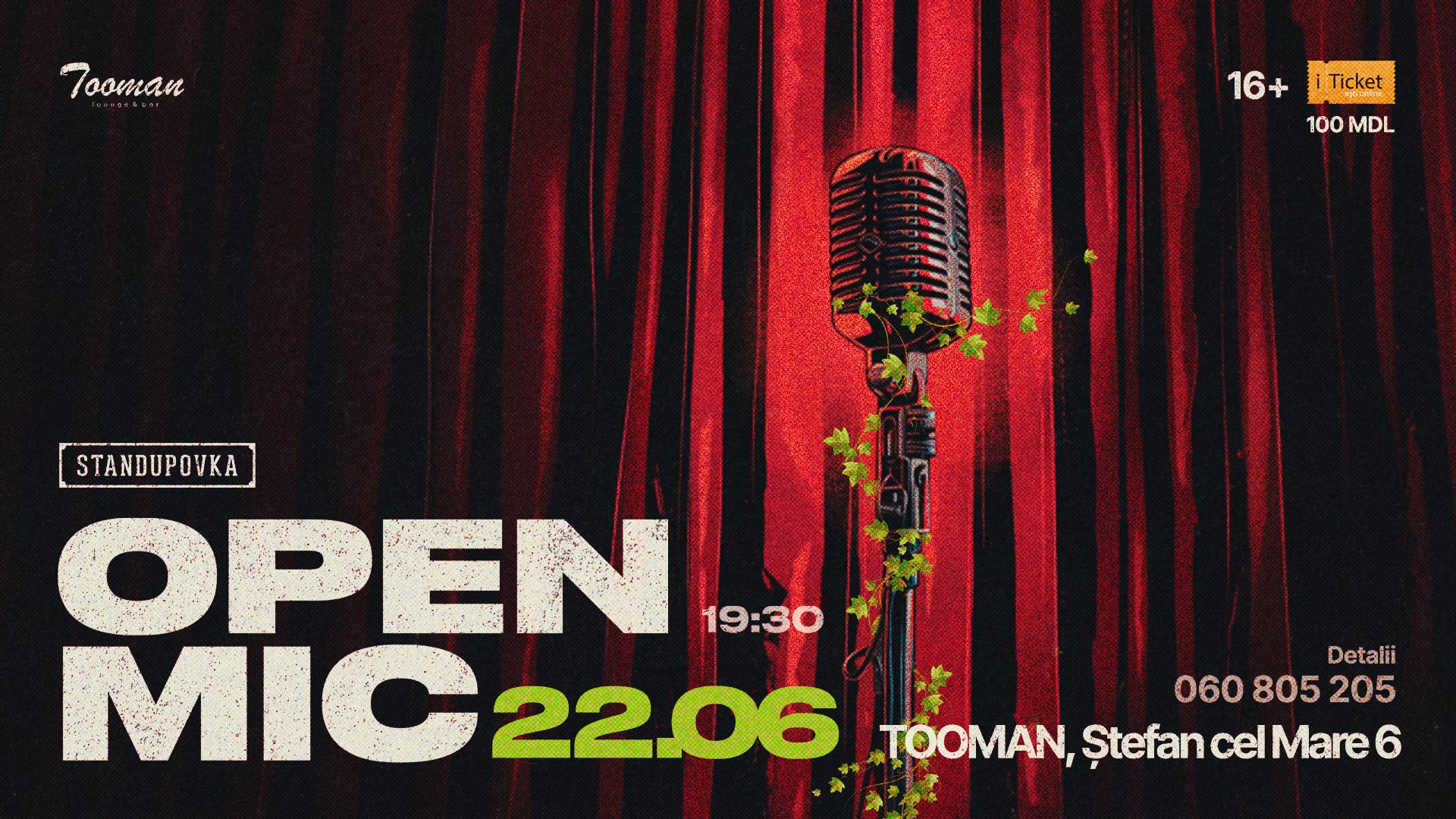 OPEN MIC-ul 22.06