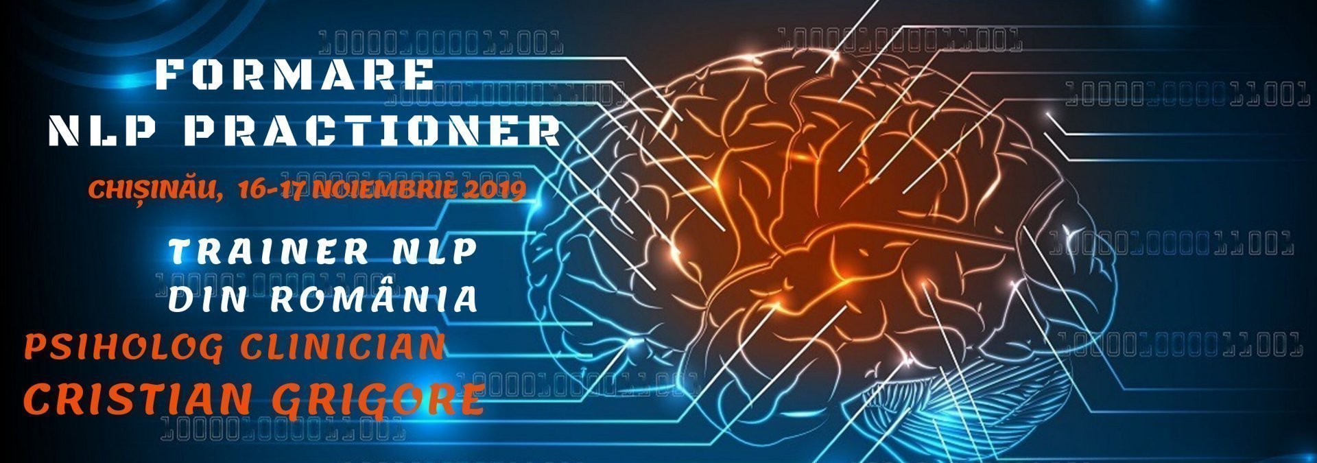  NLP PRACTITIONER - Program intensiv de dezvoltare personala