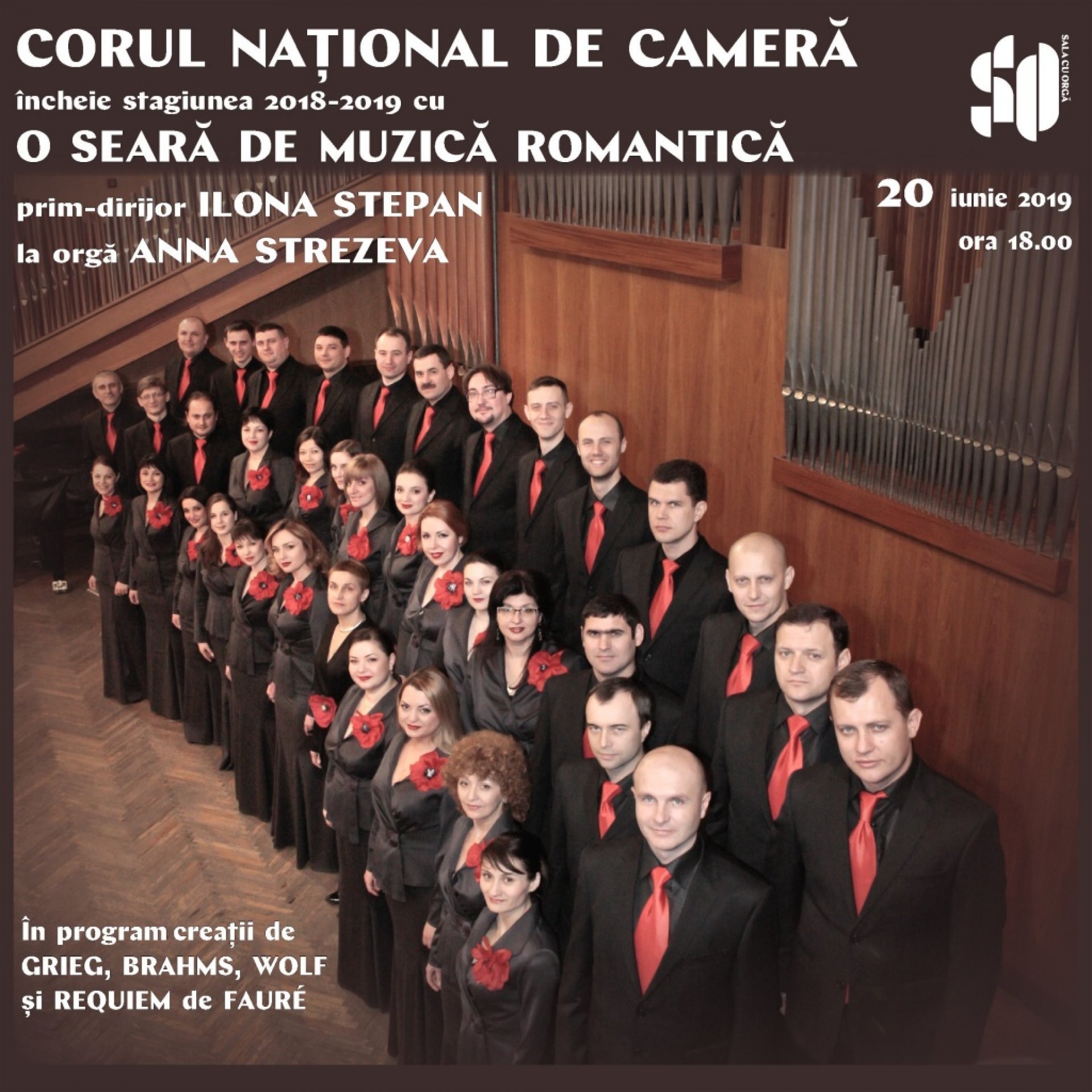 CORUL NATIONAL DE CAMERA INCHEIE STAGIUNEA 2018-2019