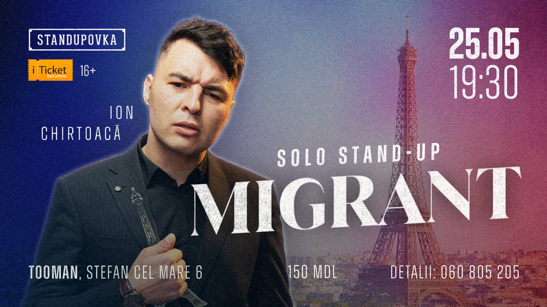 Ion Chirtoacă - MIGRANT