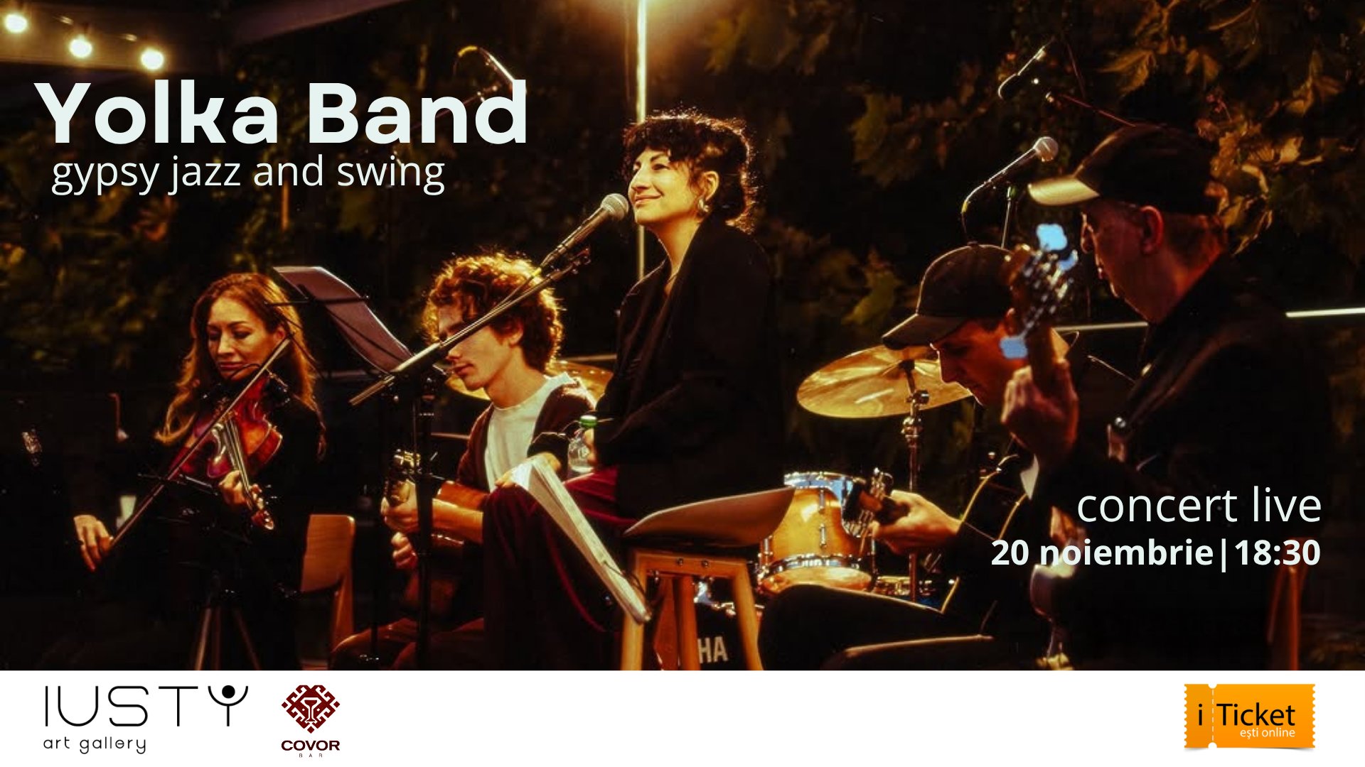 Yolka Band Gypsy Jazz and swing