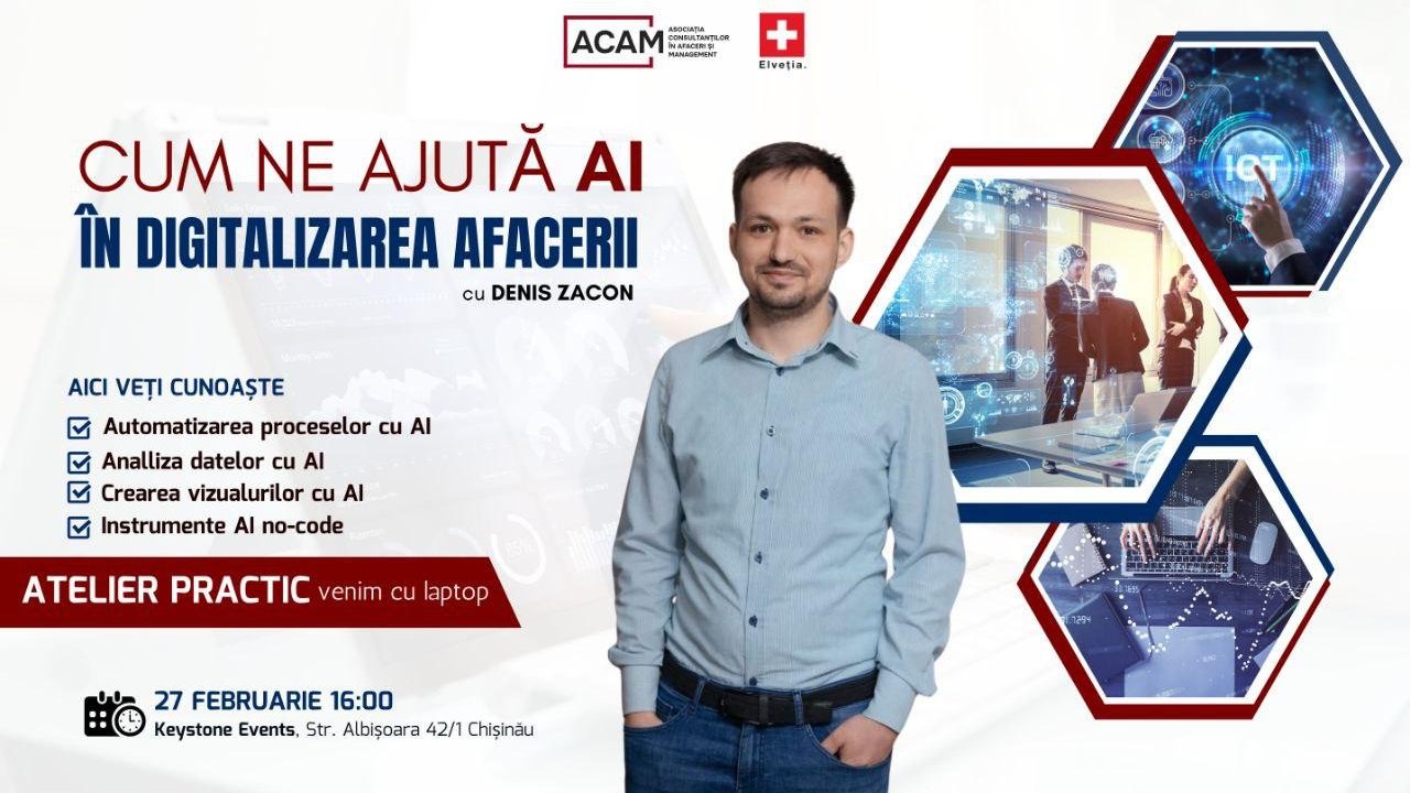 Cum ne ajută AI în digitalizarea afacerii