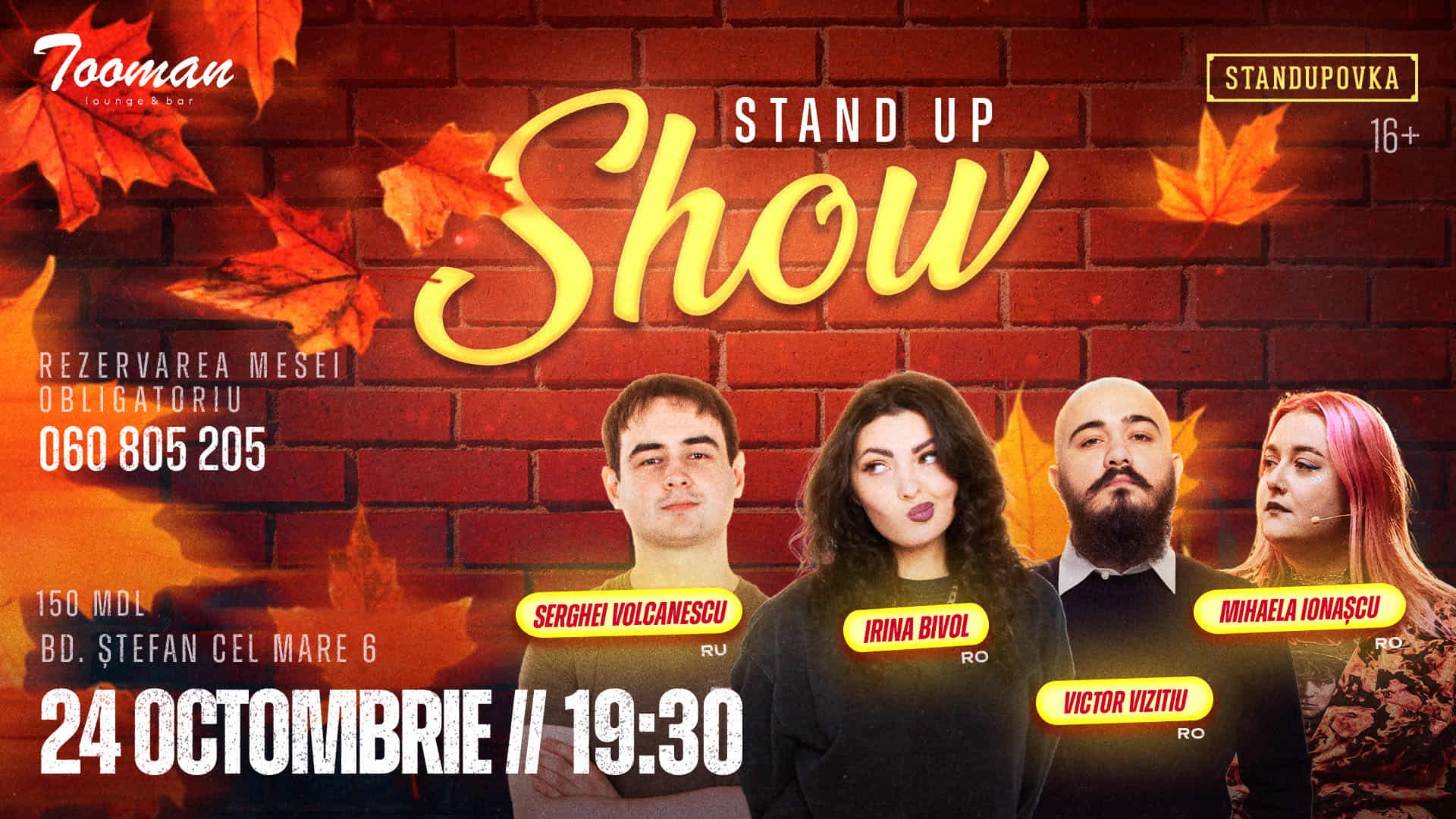 Stand UP Show 24 Octombrie