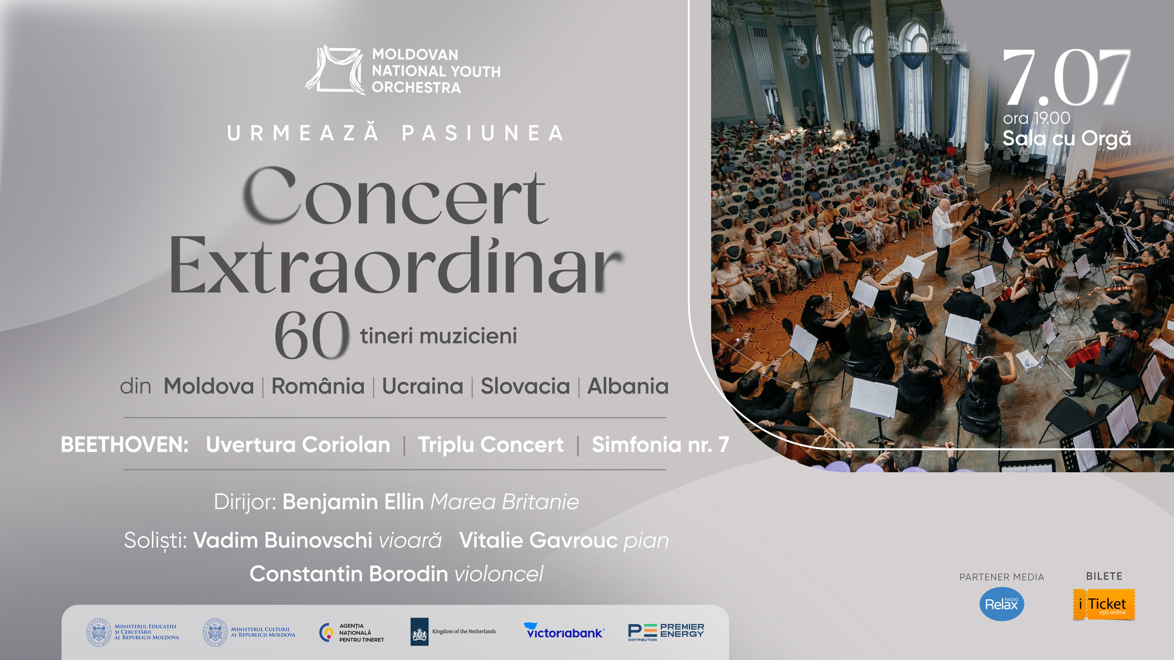 Beethoven Evening | Sala cu Orgă