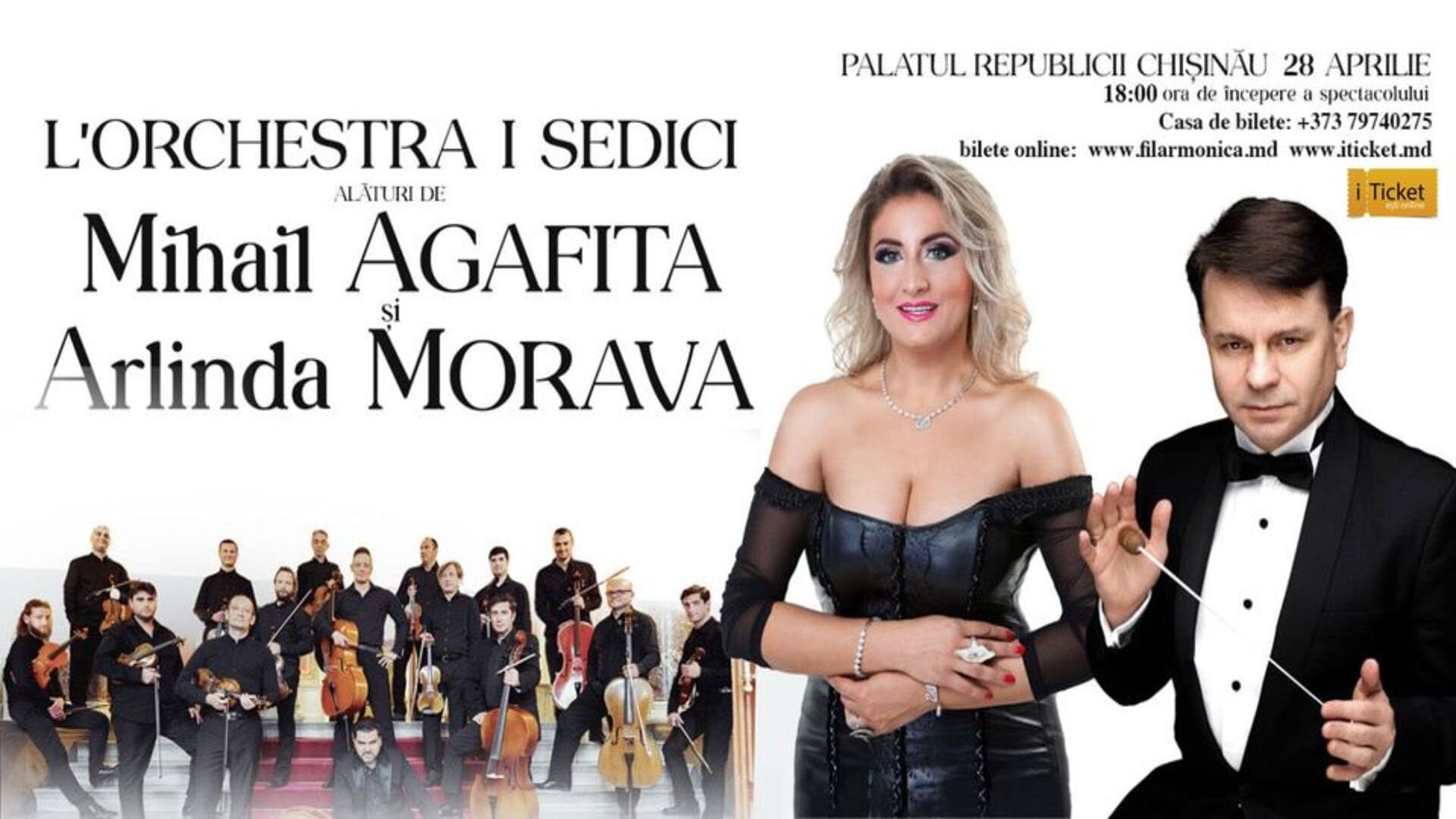 L'ORCHESTRA I SEDICI (Germania) la Chișinău
